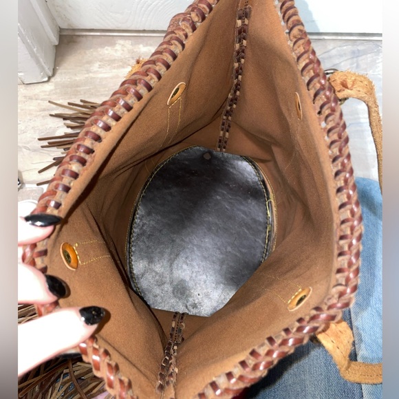 VINTAGE BOHO BAG LOUIS VUITTON FRENCH TOTE - Picture 8 of 10